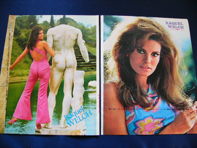 1960s Raquel Welch Japan 76 Clippings & 2 Posters FANTASTIC VOYAGE