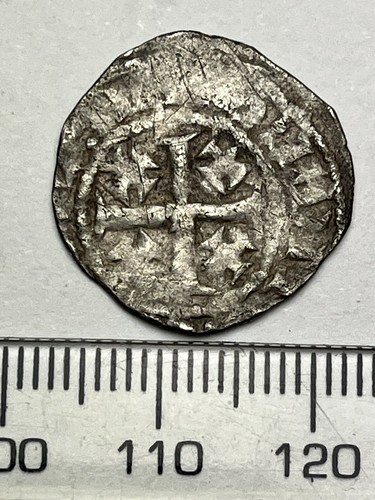 Henry II Hammered Silver Tealby Penny - Bury St Edmonds Mint, Class F1 (D730) - Picture 3 of 3