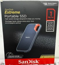 SSD Esterno SanDisk Extreme 500GB - Portatile, Velocit&agrave; Fino A 1050MB/s, Resistente Ad Acqua E Polvere