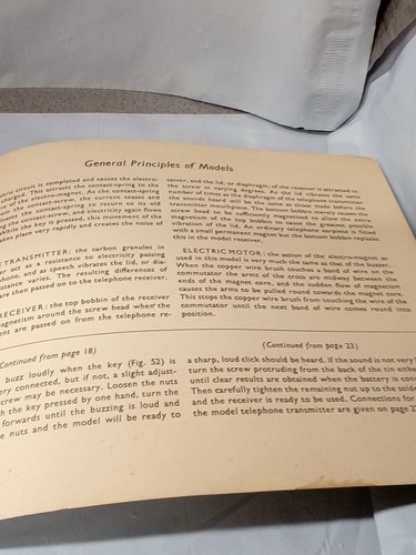 Electric Models from Odds and Ends Puffin Picture Book 83 D C Gohm 1949 1st - Picture 10 of 10