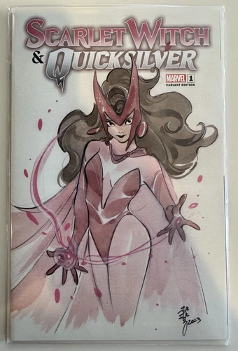 SCARLET WITCH AND QUICKSILVER #1 Marvel Comics 2024 Steve Orlando Peach Momoko