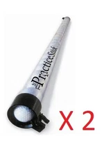 2X Practice Stik Golf Ball Shag Tube Pick Up Shagger "Bag" Stick Retriever