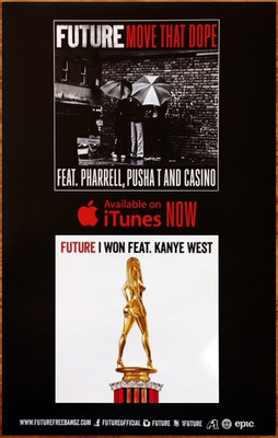 FUTURE Honest Ltd Ed New RARE Tour Poster! I Never Liked You Hip