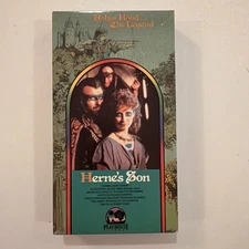 Robin Hood The Legend Hernes Son VHS Tape 1991 Playhouse Video Jason Connery