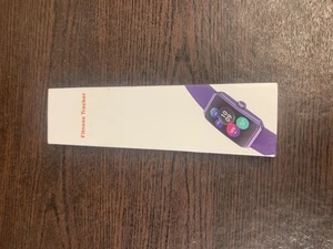 Fitness Tracker Smart Watch Bande violette Taux de coeur Step Tracker Imperméable Nouveau
