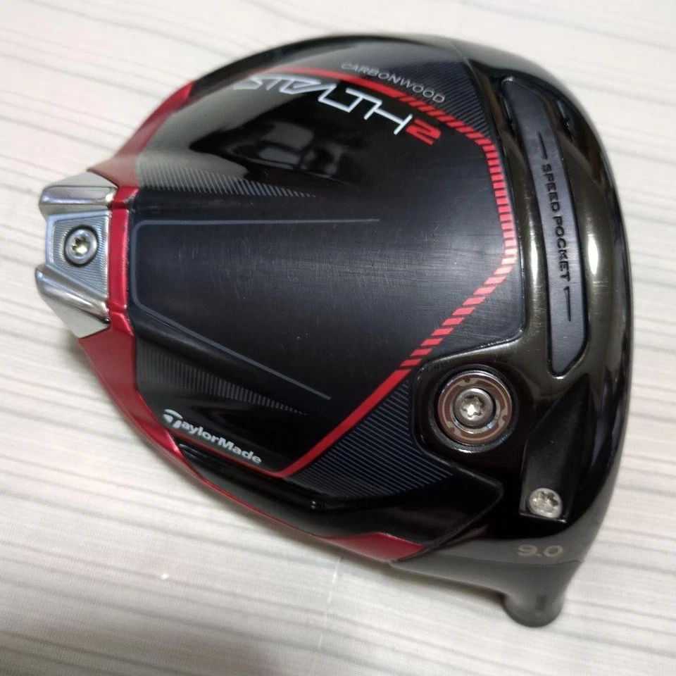 TaylorMade Stealth 2 9 / 9.0* Driver Head Only- RH w/cover - Image 2 of 4