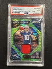 2024 Panini Prizm - Rookie Gear Drake Maye  Green Pulsar Prizm (MEM, RC)