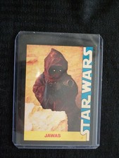 STAR WARS JAWA / WONDER BREAD TRADING CARD # 10 - 1977 *