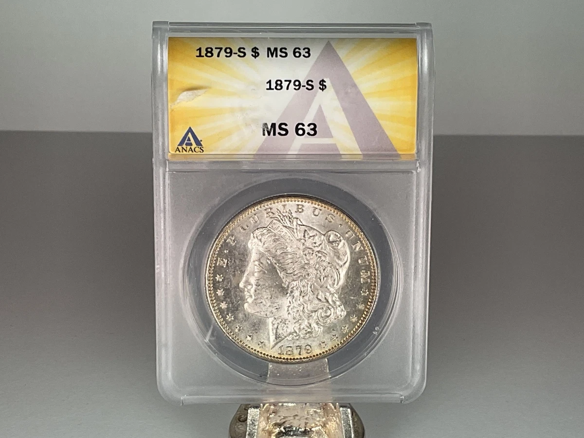 1879 Grade MS 63 Morgan US Dollars for sale | eBay