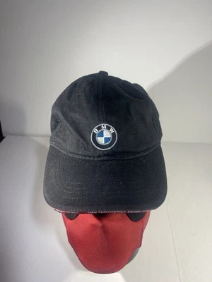 Vintage BMW Performance Driving School Hat South Carolina Black Cotton Strapback - Image 1 of 4