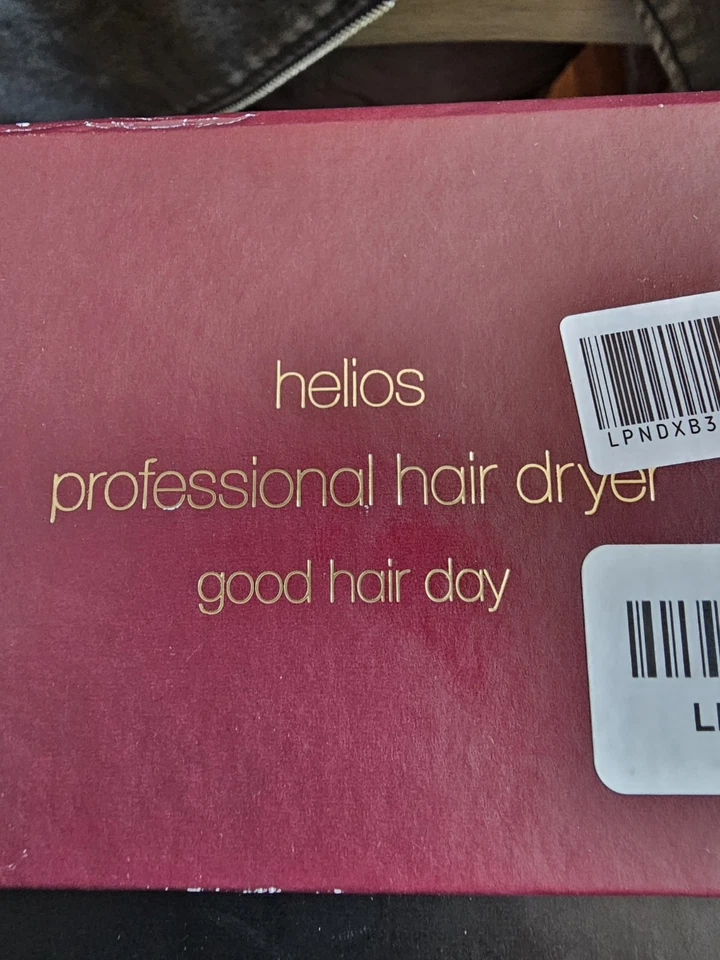 GHD Helios Professional Hair Dryer 1875W HE001 Maroon Open Box Never Used. - Image 3 of 4
