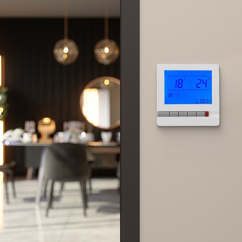 User Centric LCD Thermostat for Enhanced Temperature Control Experience - Zdjęcie 6 z 35