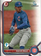 2022 Bowman Draft 1st Edition #BD-77 Nazier Mule