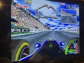 F1 Challenge (Sega Saturn, 1996) TESTED PLEASE READ