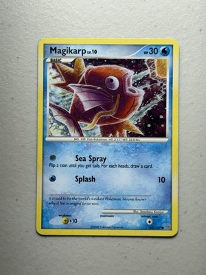 Magikarp LV.10 65/100 Pokemon Stormfront Regular Common Card 2008