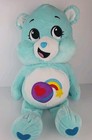 Care Bears Blue Green Play A Lot Bear Large Plush Toy 2024 55cm Long