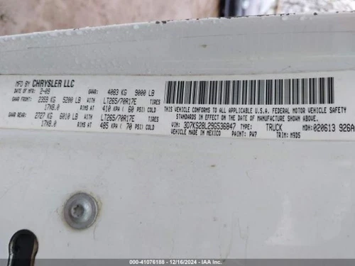Radiator Fits 07-09 DODGE 2500 PICKUP 4515827 - Picture 9 of 12