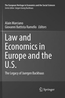 Law And Economics In Europe And The U.S. Alain Marciano