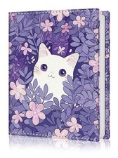 Photo Album 4x6, 56 Pockets Small Picture Book Kawaii White Cat, Personalized...
