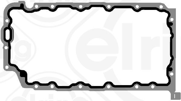Elring Dichtung, ÖLwanne 477.060 FüR Opel Saab-image