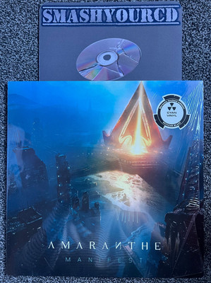 AMARANTHE - MANIFEST(LTD EDITION CYAN VINYL/ONLY 1000/NIGHTWISH/EVANESCENCE)