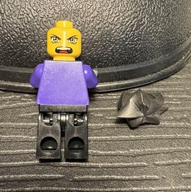 LEGO Hitomi Exo Force Minifigure 8107 Spiky Black nightwing Hair RARE