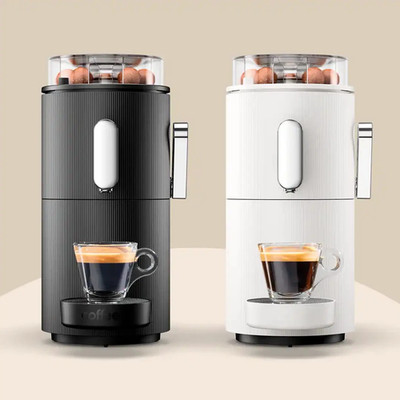 CoffeeB Globe Kaffeemaschine Kapselmaschine Schwarz Weiß NEU OVP
