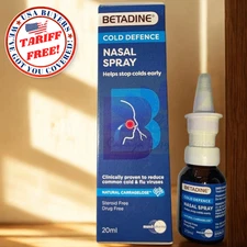 BETADINE Cold Defence Nasal Spray for Adult Spray 20ml EXP 05/2027