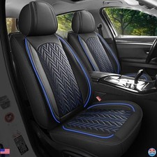 MIROZO F150 Seat Covers,Faux Leather Truck Seat Covers for Ford Full Set Pickup