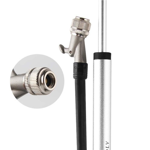 Handheld High Pressure Shock Pump (300 PSI Max), Silver for Fork & Rear Suspe... - Picture 3 of 7