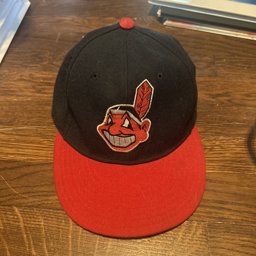 MLB Hat/Cap Cleveland Indians Rare Chief Wahoo 3D Logo OC Sports