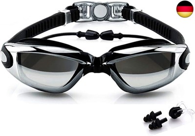 BEEWAY Schwimmbrille, Premium bequem Swim Google befestigt 2, Anti Nebel