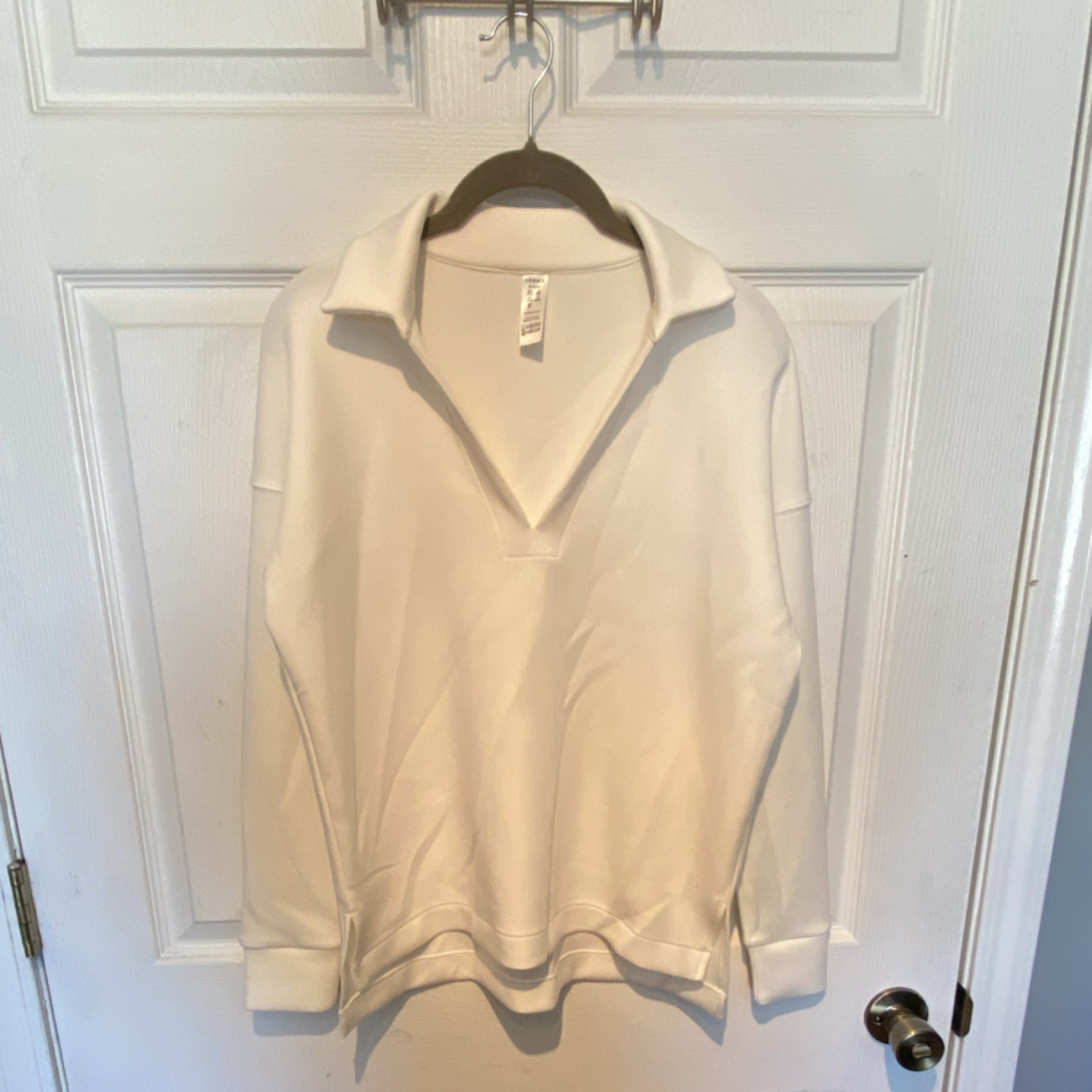 Spanx AirEssentials Lightweight Knit Collared War… - image 1