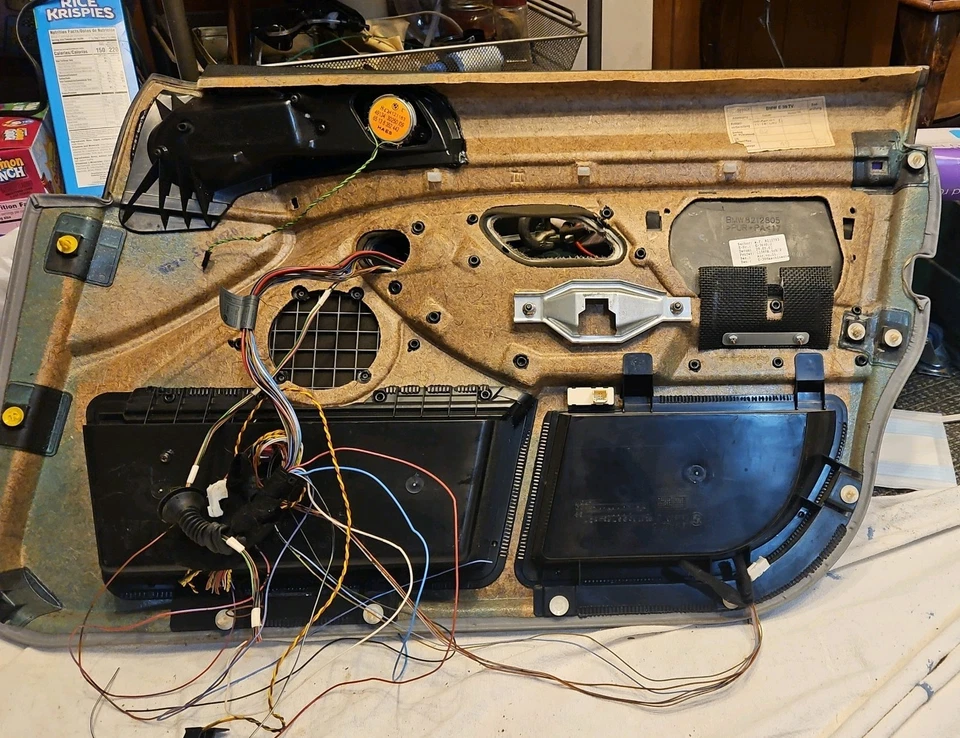 1997-2003 BMW 525i e39 серый водитель двери панели и много, что поставляется прилагается - Изображение 3 из 4