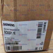 1PC Siemens Electric Damper Actuator GCA321.1E 18Nm 230V NEW
