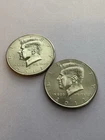 2012 P & D Kennedy Half Dollar (2) Clad Coins Circulated  Free shipping N 157