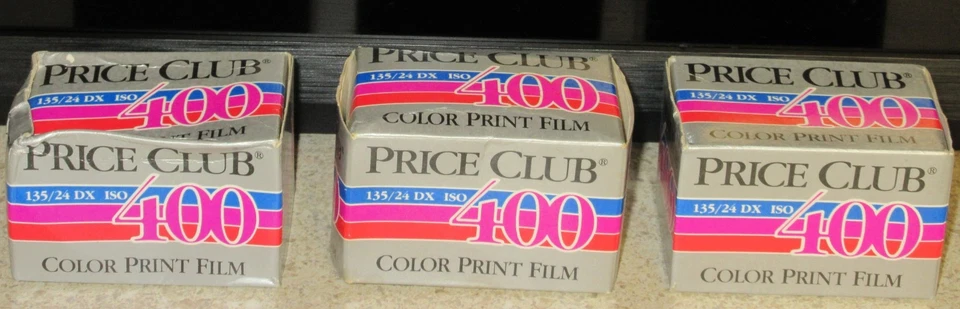 Lot 3 Vintage AGFA Germany PRICE CLUB 400 Color Print Film 135/24 DX - Image 4 of 4