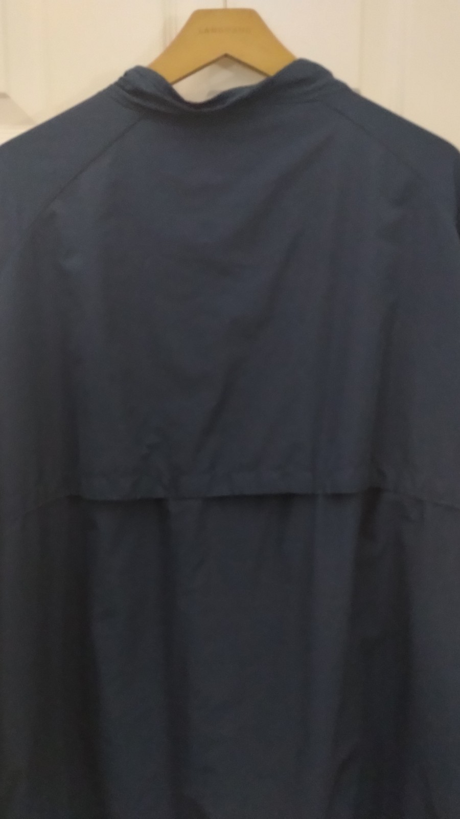 Big Men's Adidas Climalite Blue Full Zip Windbreaker Track Jacket, Sz 5XL thumbnail 9