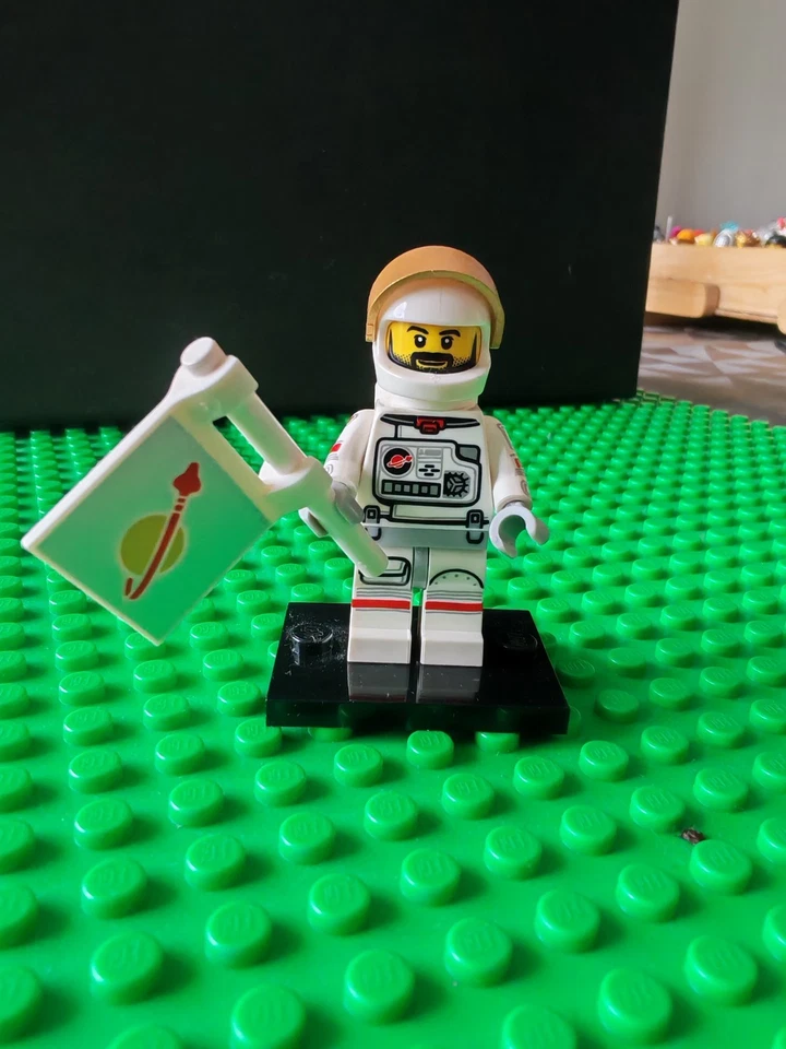 LEGO Minifigure Série 15 Spationaute (71011) - COMPLET + Notice + Sachet - Photo 2/3