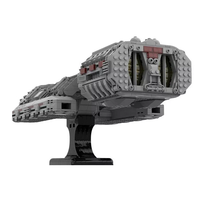 Modubrix Mocs Building Blocks Battlestar Galactica Set Bricks Toys Kit 2222 Part - Image 4 of 4