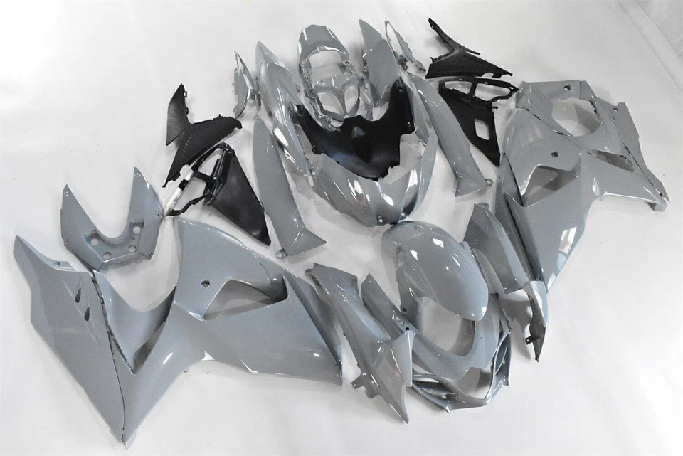 Kit de carenado de plástico gris inyección CV apto para GSXR 1000 p066 2009-2016 Foto 3 de 4