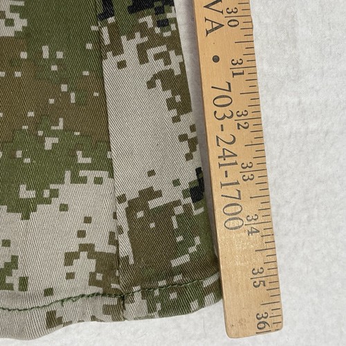 Waimea Stacked Fit Twill Cargo Jeans Green Digital Camo Flare Men 34x36 Stretch - Picture 9 of 19