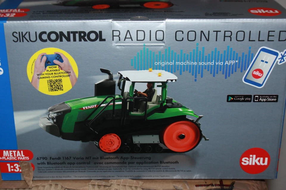 Controle de aplicativo Siku 6790 Fendt 1167 Vario Track Drive Bluetooth novo 1:32 - Imagem 3 de 4