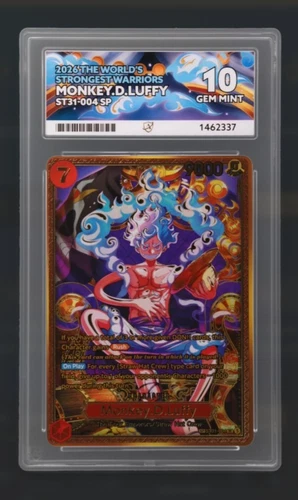 ACE 10 - One Piece TCG OP-17 Monkey.D.Luffy Emperor SP Gold (ST31-004)