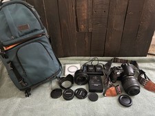 Nikon D3100 14.2MP DSLR Camera Kit w/ 18-55mm VR Lens, Bag Extras - Tested
