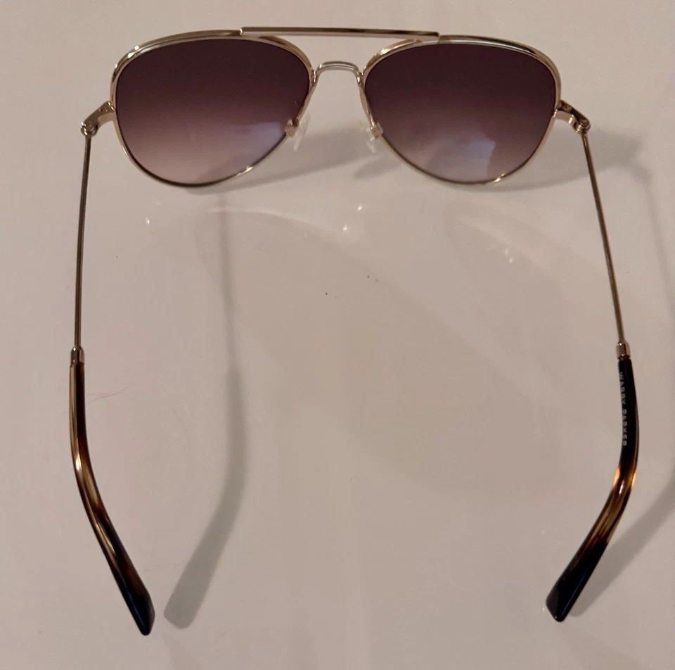 Warby Parker Aviator Sunglasses Raider M-2403 54-14-140 With Case - Image 4 of 4