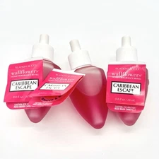 Bath & Body Works Wallflowers Home Fragrance Refills Caribbean Escape Set Of 3