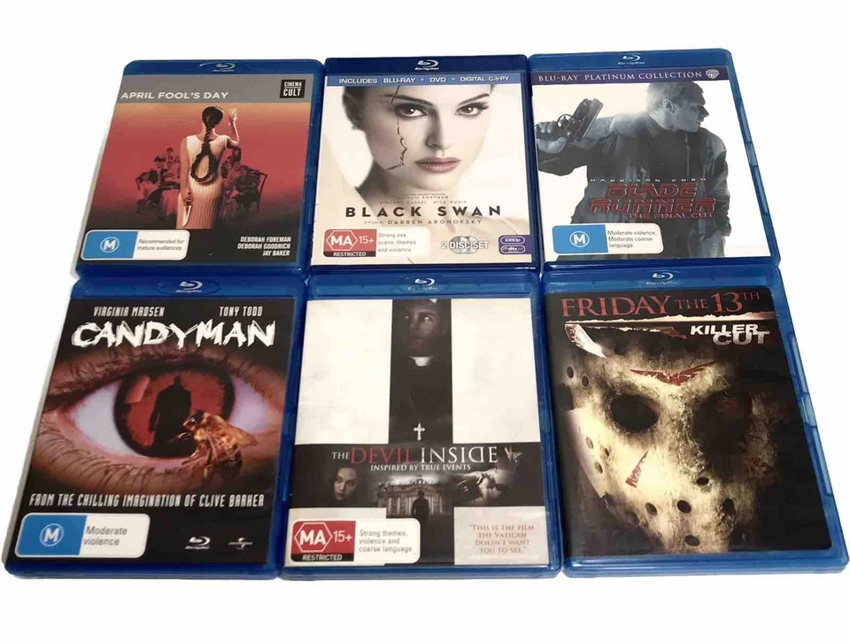 15x Horror Sci-fi Thriller Blu-Rays (Carpenter + Kubrick + Del Toro) Region B - image 2 of 4