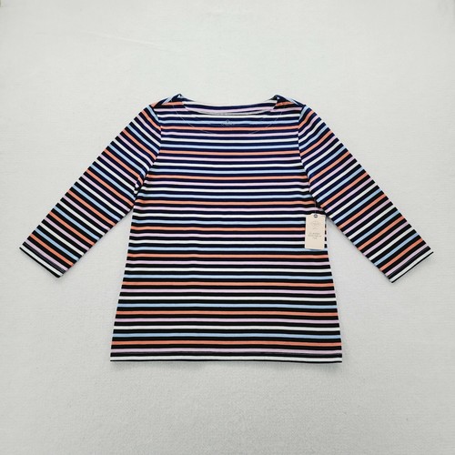 Classic Boatneck Tee Striped 