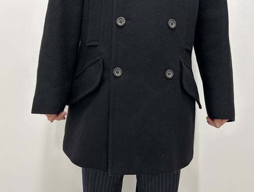 Kenzo Homme Double Breasted Coat Jacket Wool Mens size L - Picture 4 of 13